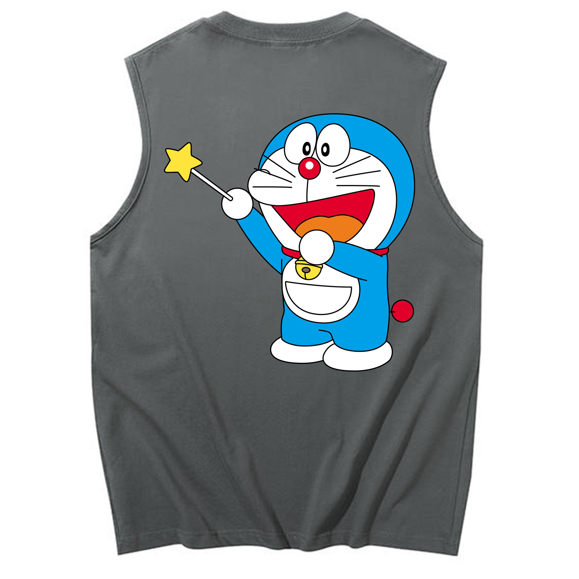 （画像用） ドラえもん Doraemon コットン100％タンクトップ（背面プリント）